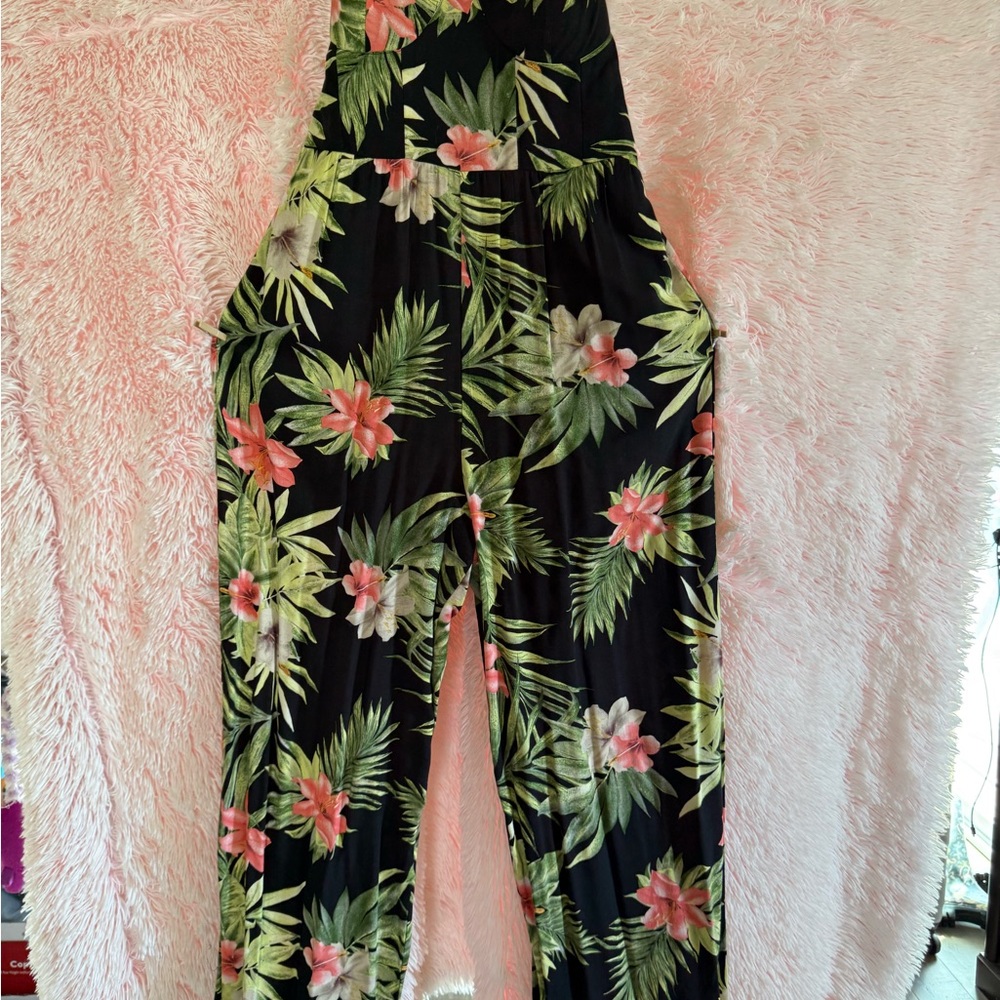 Floral Print Women's Jumpsuit